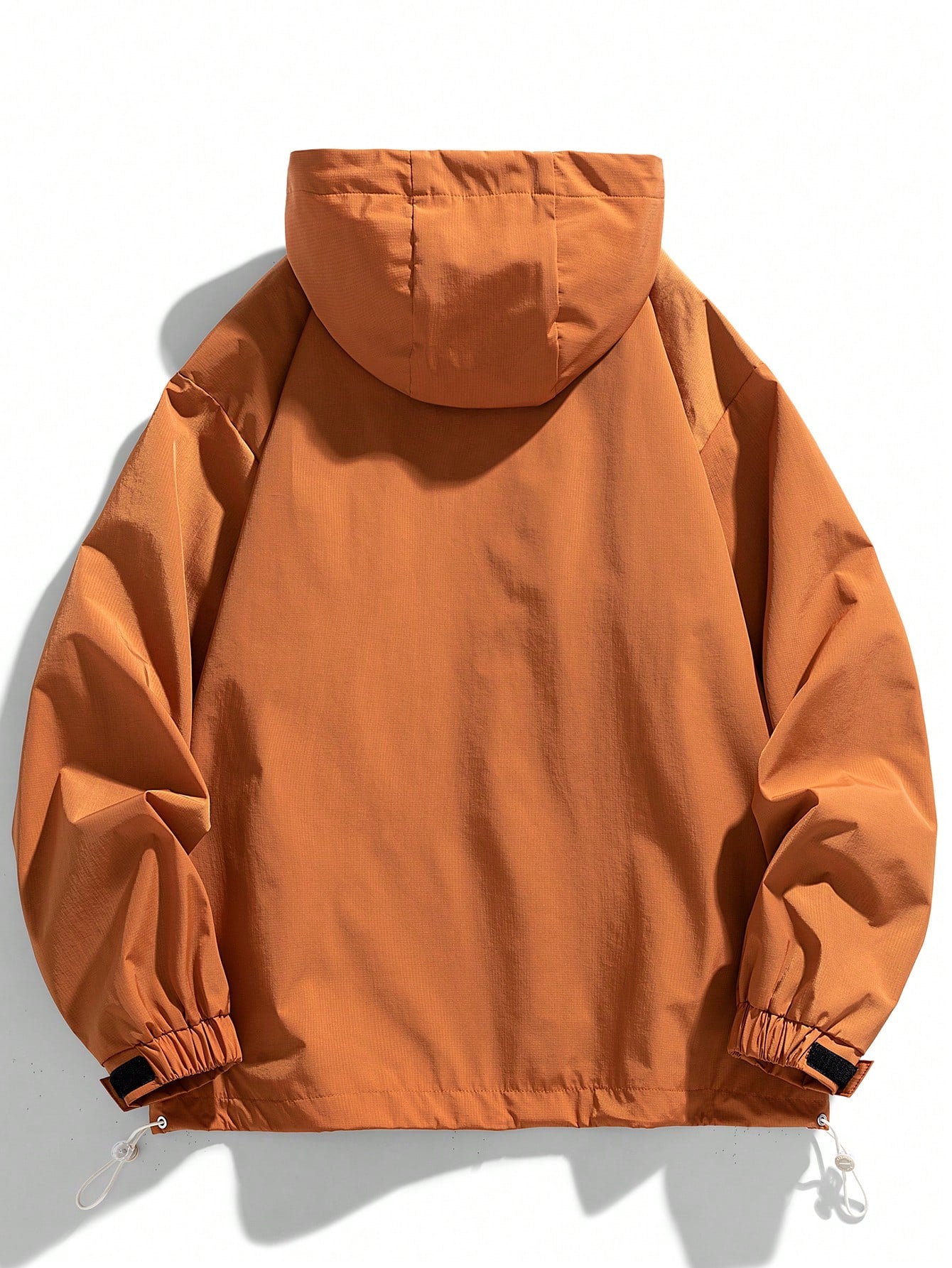 Drawstring Hooded Jacket Spring Outerwear