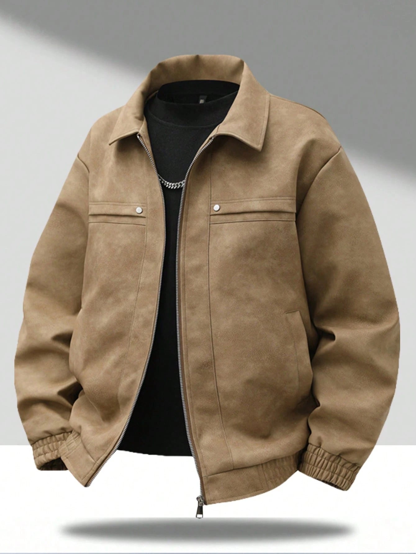 Vintage Prestige Leather Zip Jacket