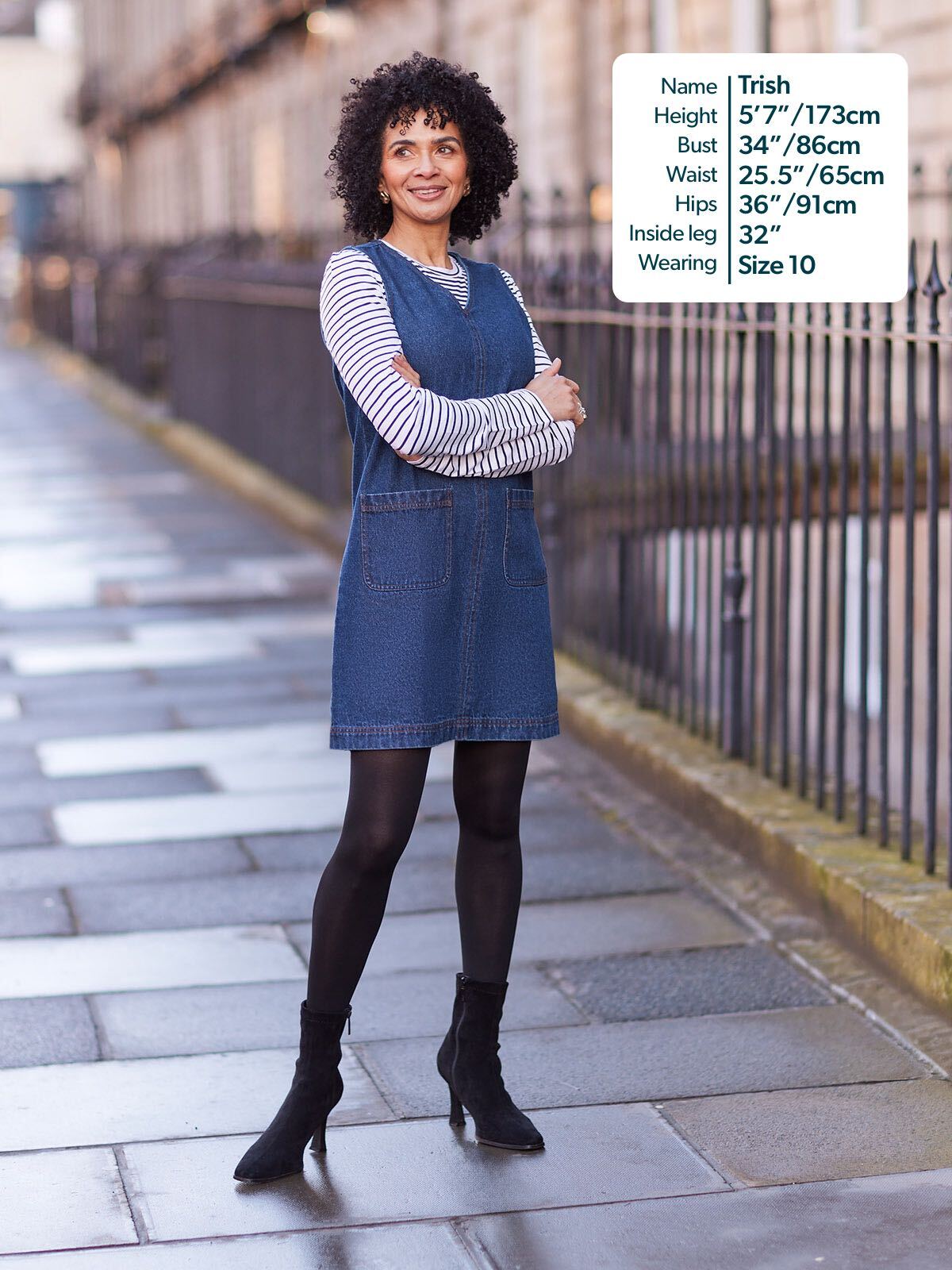 Dani Mini Dress - Denim