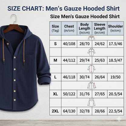 Santoro Hooded Shirt