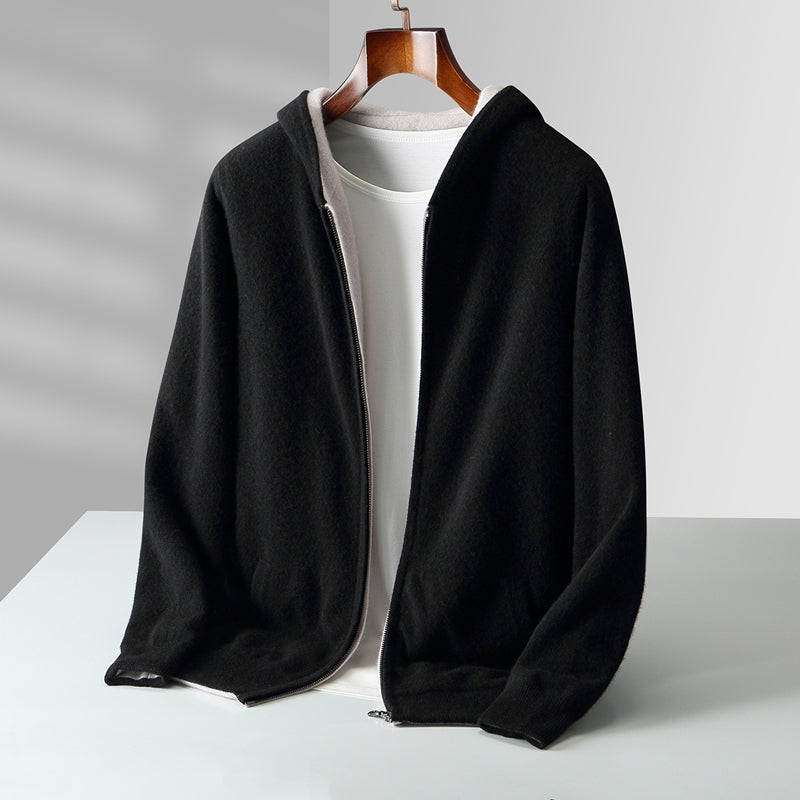Napoli Reversible Cashmere Hoodie