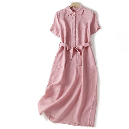 Noa Collared Midi Dress