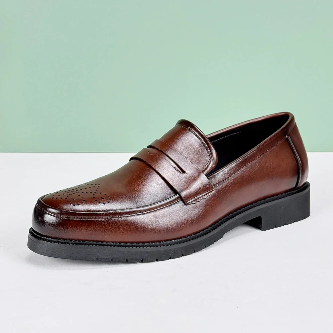 Archer Penny Leather Shoes