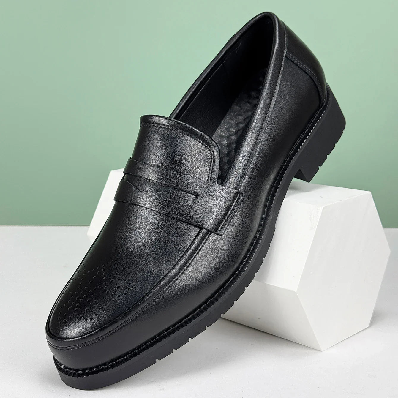 Archer Penny Leather Shoes