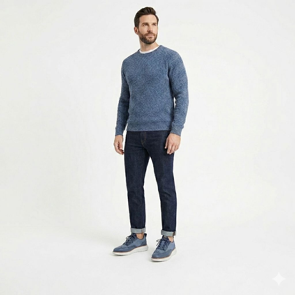 Oxford Ridge Leather Sneakers