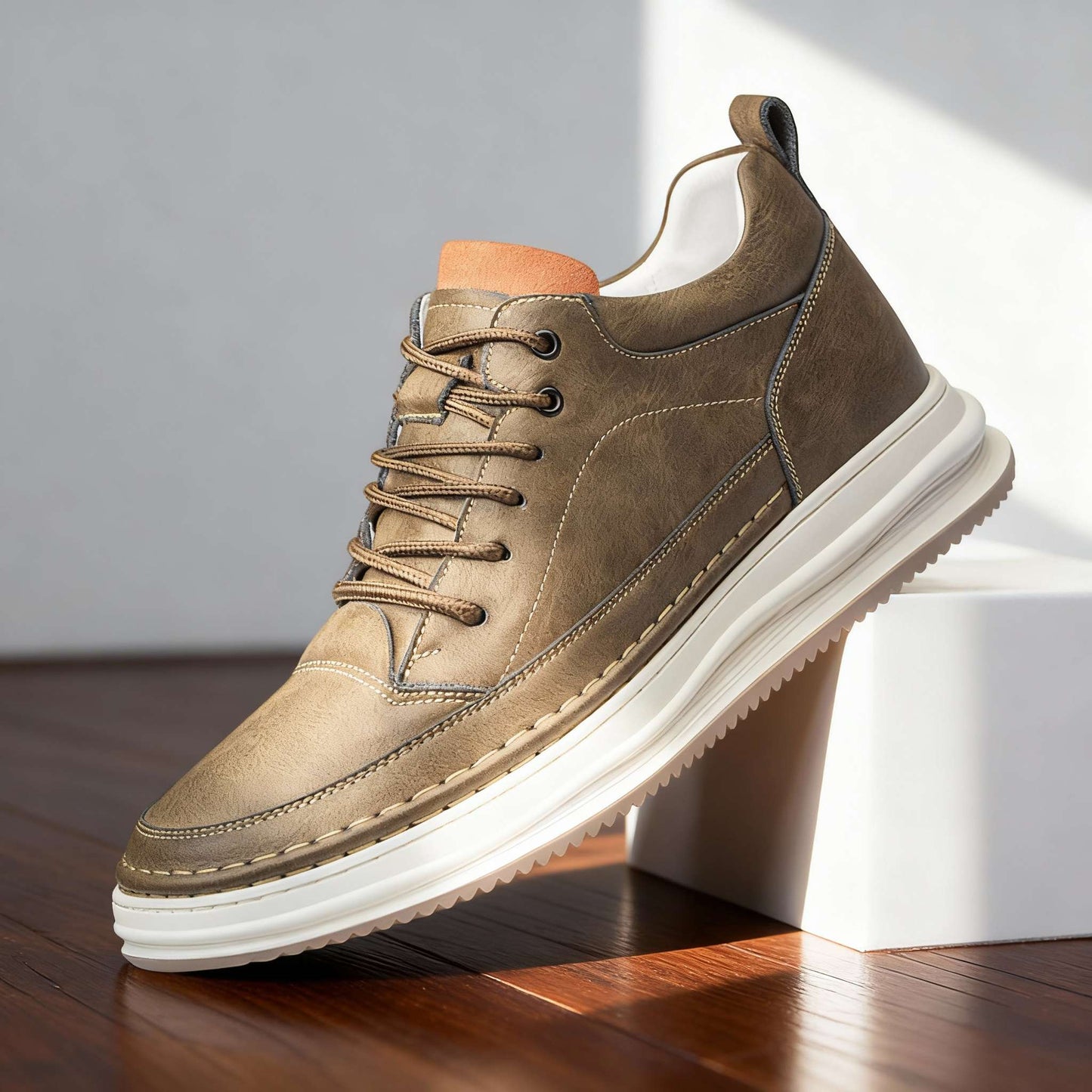 Albert Johnson Leather Sneakers