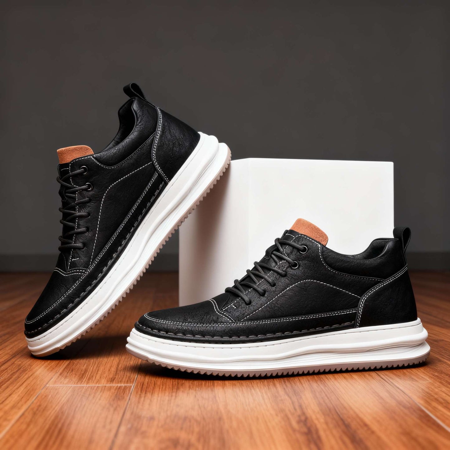 Albert Johnson Leather Sneakers