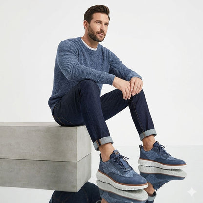 Oxford Ridge Leather Sneakers