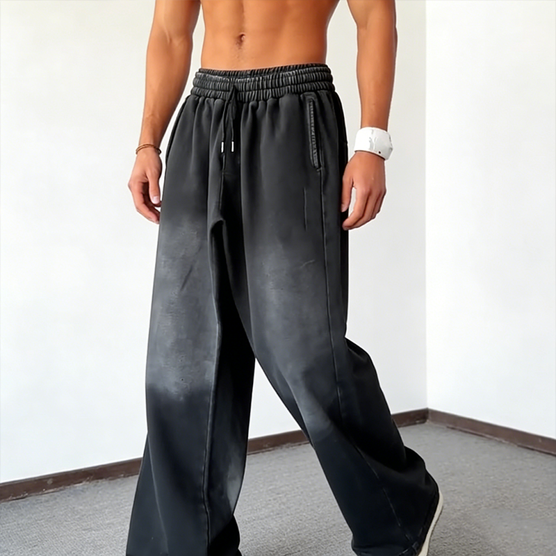 Ruffles Wide Legs Joggers